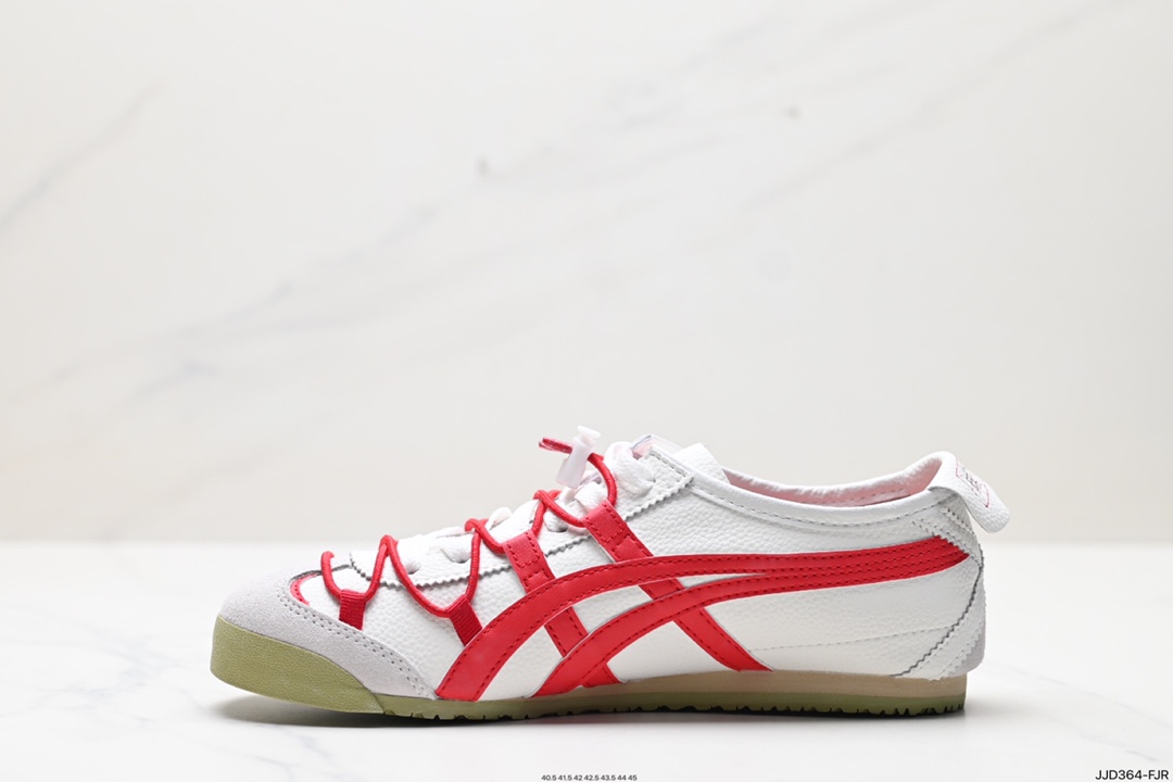 130 亚瑟士 Onitsuka Tiger Tokuten 布面 复古低帮休闲跑鞋 1183C126-100