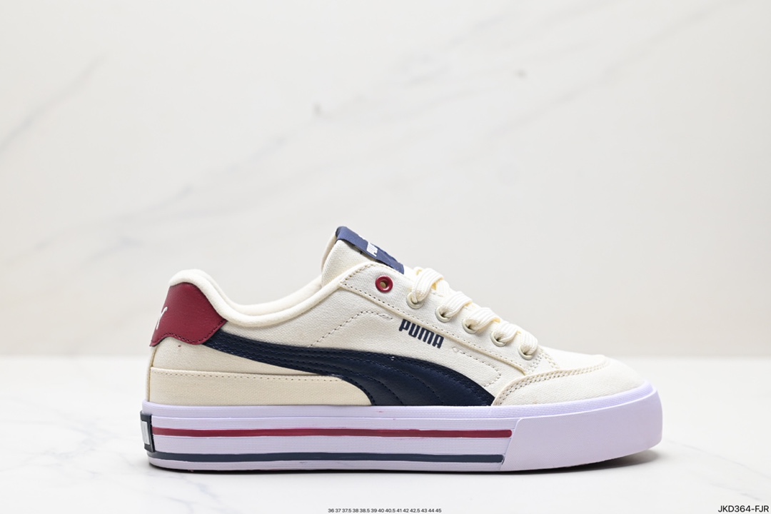 160 Puma年度王炸单品 PUMA彪马COURT CLASSIC VULC FS复古休闲板鞋 396353-04