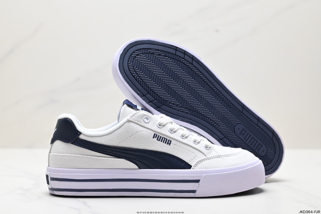 160 Puma年度王炸单品 PUMA彪马COURT CLASSIC VULC FS复古休闲板鞋 396353-04