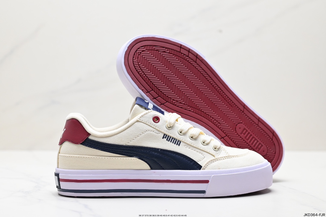 160 Puma年度王炸单品 PUMA彪马COURT CLASSIC VULC FS复古休闲板鞋 396353-04