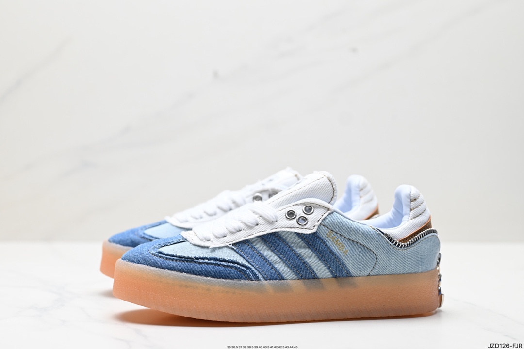 140 Adidas Originals Samba 厚底休闲德训 II0001