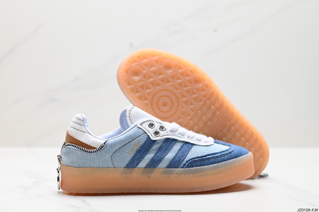 140 Adidas Originals Samba 厚底休闲德训 II0001