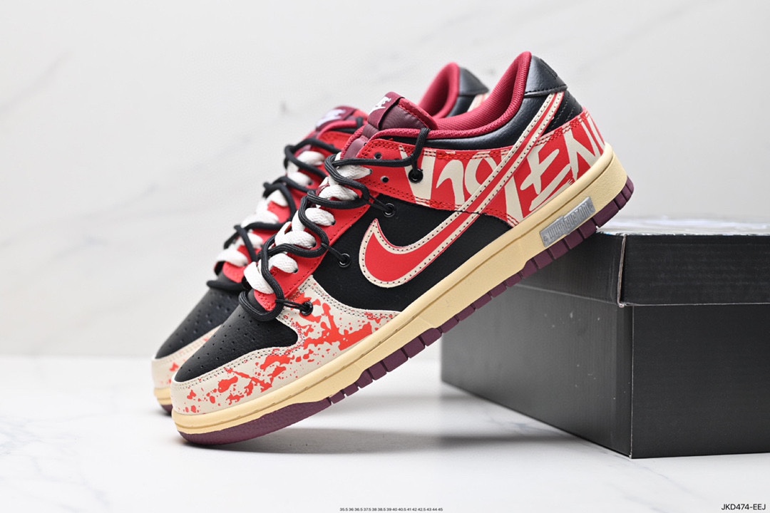 160 Nike SB Dunk Low 可可摩卡 美式黑棕 解构抽绳鞋带 DD1391-100