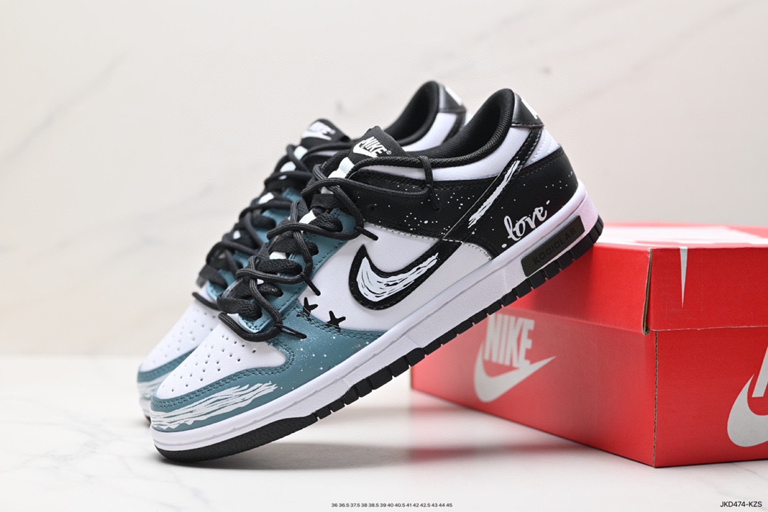 160 Nike SB Dunk Low 可可摩卡 美式黑棕 解构抽绳鞋带 DD1391-100