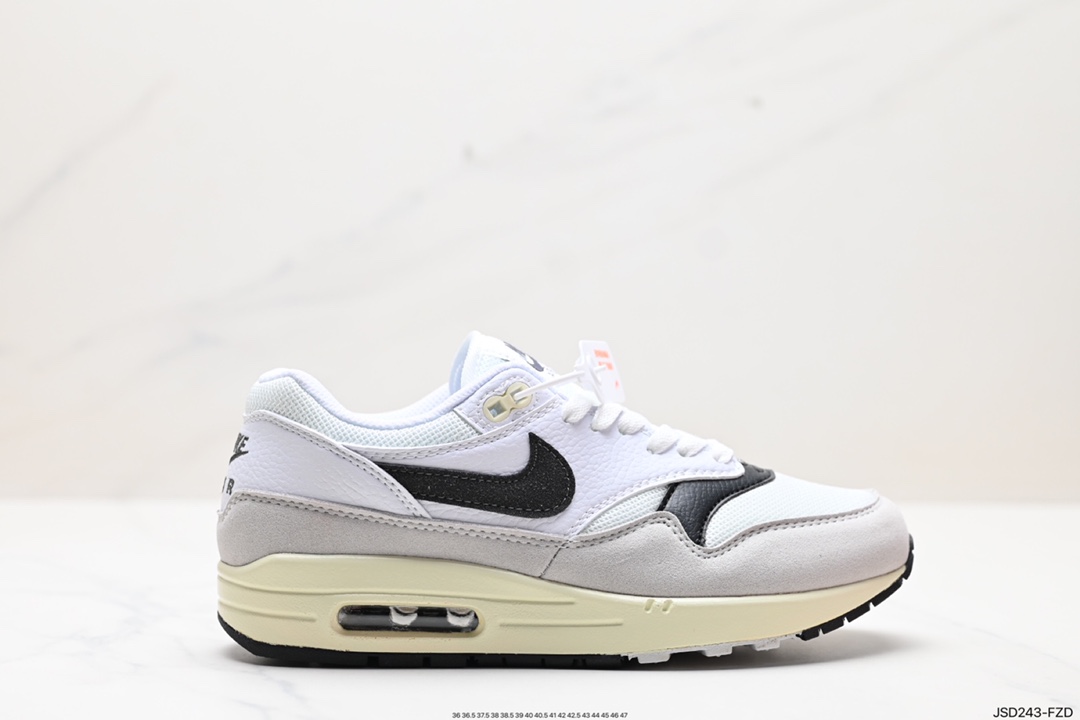 200 耐克Nike Air Max 1 OG 初代复古气垫百搭休闲运动慢跑鞋 HJ3498-007