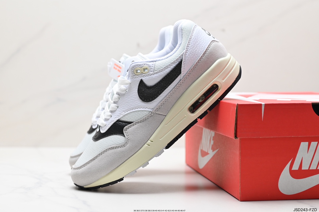 200 耐克Nike Air Max 1 OG 初代复古气垫百搭休闲运动慢跑鞋 HJ3498-007