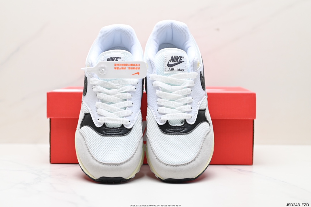 200 耐克Nike Air Max 1 OG 初代复古气垫百搭休闲运动慢跑鞋 HJ3498-007