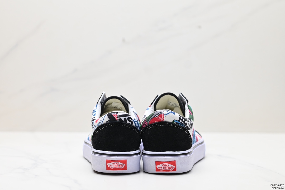 115 万斯Vans Old Skool Platform 黑武士 范斯官方 轻便耐磨舒适厚底休闲帆布鞋