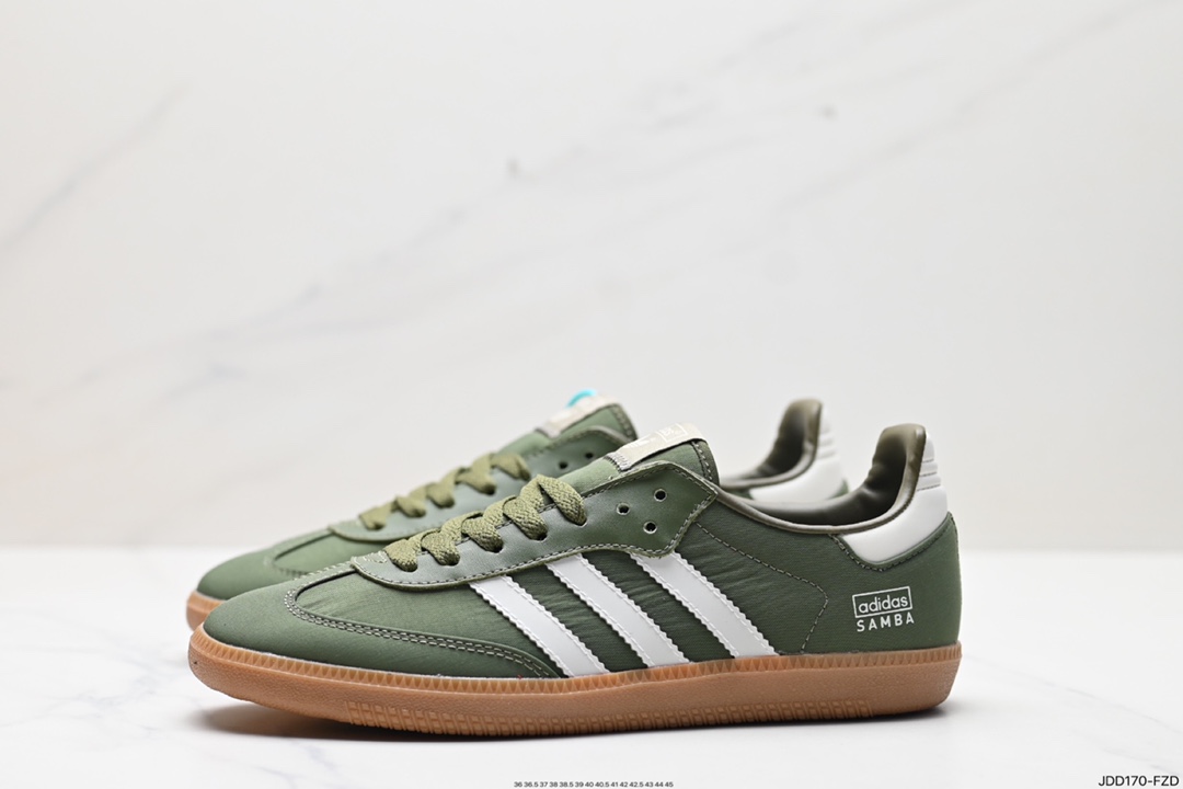 120 阿迪达斯Adidas originals Gazelle Indoor ”白绿“ IE3440