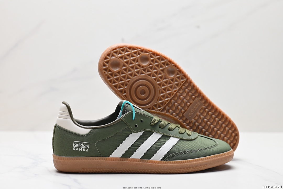 120 阿迪达斯Adidas originals Gazelle Indoor ”白绿“ IE3440