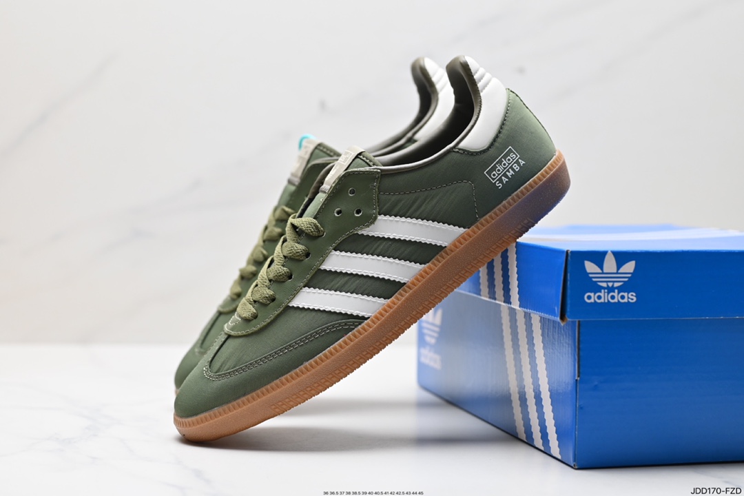 120 阿迪达斯Adidas originals Gazelle Indoor ”白绿“ IE3440