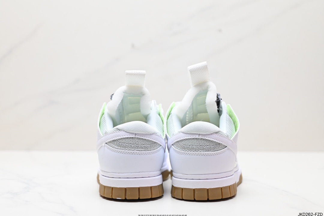 160 Off-White x Futura x Nike SB DunkPine Green OW扣篮板鞋 DV0821-200