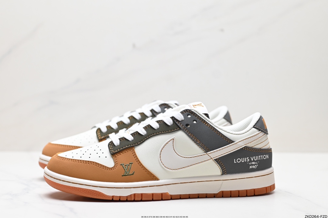 270 耐克NK Dunk Low Retro ”DIY高端定制“ 低帮休闲运动板鞋 DQ1098-356