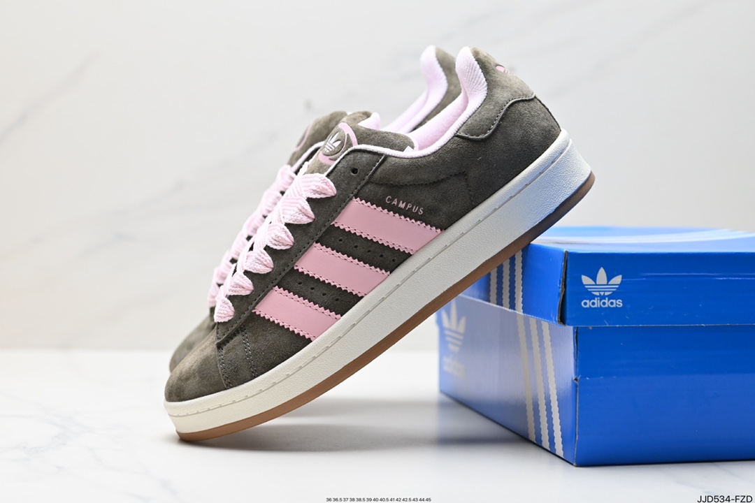 130 Adidas Originals Campus 00s 学院系列 面包风经典复古低帮百搭休闲运动板鞋 HO3477