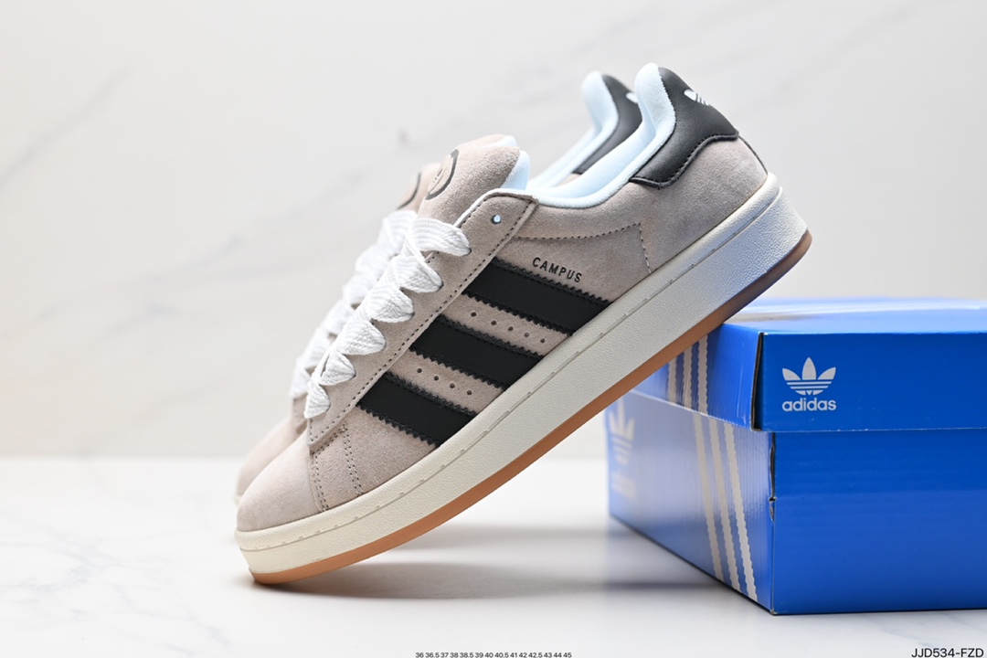 130 Adidas Originals Campus 00s 学院系列 面包风经典复古低帮百搭休闲运动板鞋 HO3477