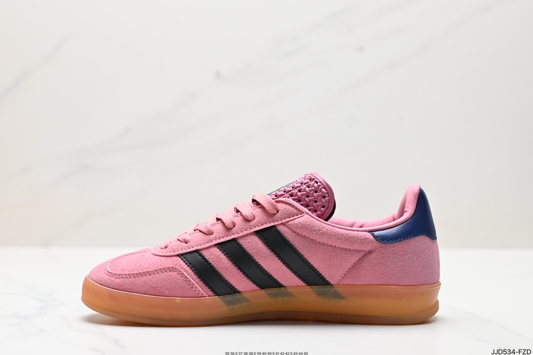 130 adidas originals Gazelle Indoor 粉黑 IF7002