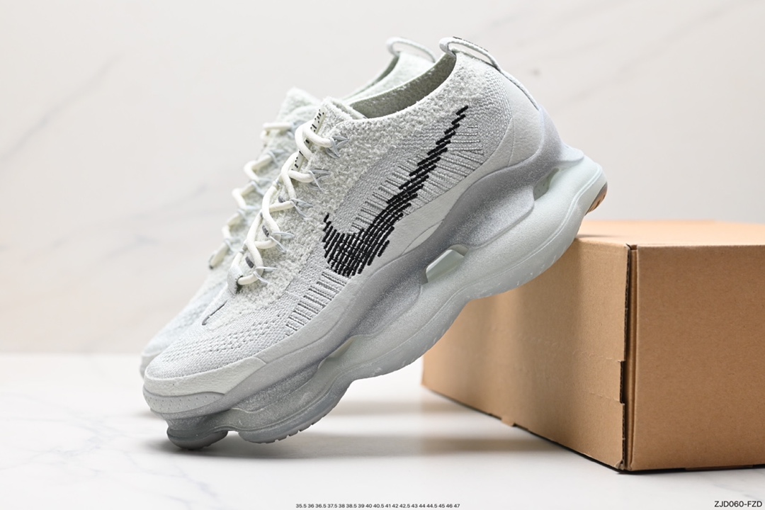 240 耐克Nike Air Max Scorpion Flyknit”Phantom/Black/Light Cream”天蝎座 DJ4701-100