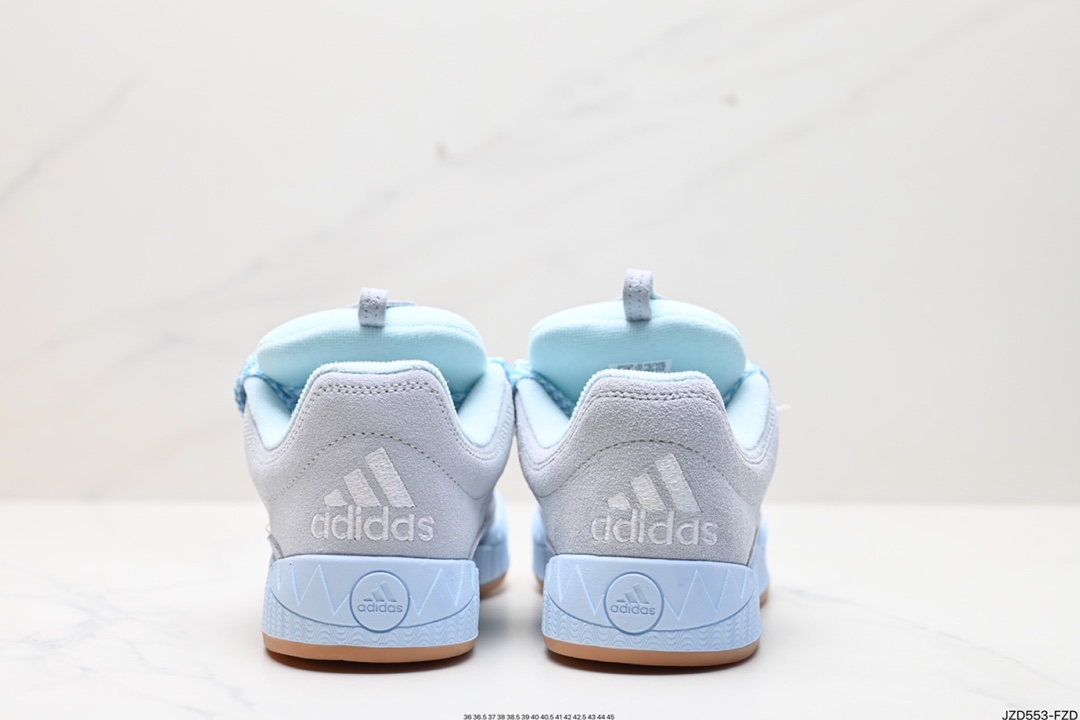 140 Adidas Adimatic Low 马蒂奇系列低帮 复古鲨鱼面包鞋运动休闲滑板板鞋 lG6035