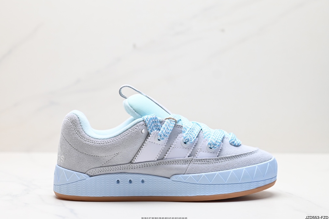 140 Adidas Adimatic Low 马蒂奇系列低帮 复古鲨鱼面包鞋运动休闲滑板板鞋 lG6035