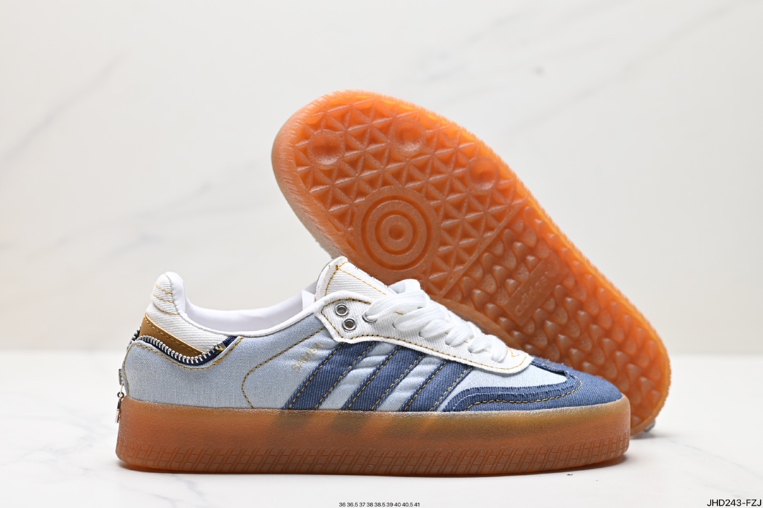 180 Adidas Originals Samba 厚底休闲德训 adidas Originals Samba II0001