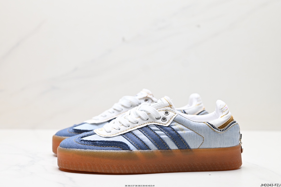 180 Adidas Originals Samba 厚底休闲德训 adidas Originals Samba II0001