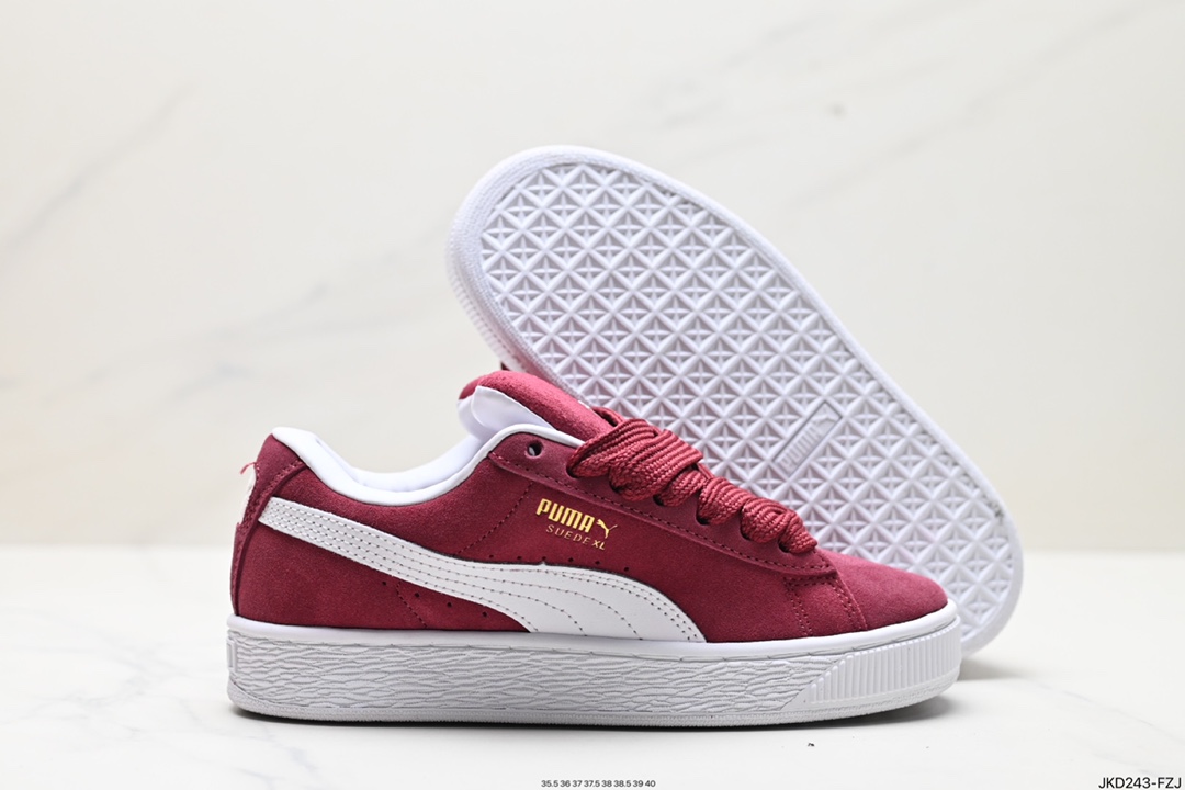 160 Puma Suede XL复古单品 彪马 防滑耐磨低帮德训板鞋  395205-11