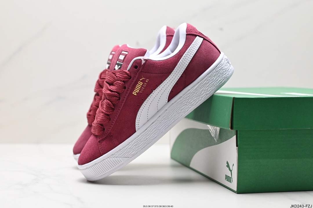 160 Puma Suede XL复古单品 彪马 防滑耐磨低帮德训板鞋  395205-11