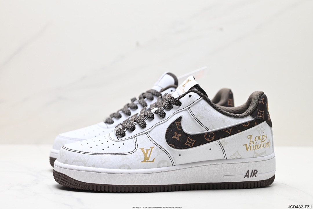 180 NIke Air Force 1 '07 Low “LV联名-雅典灰”空军一号  BS8805-601