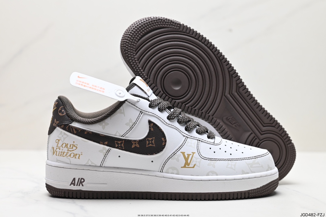 180 NIke Air Force 1 '07 Low “LV联名-雅典灰”空军一号  BS8805-601