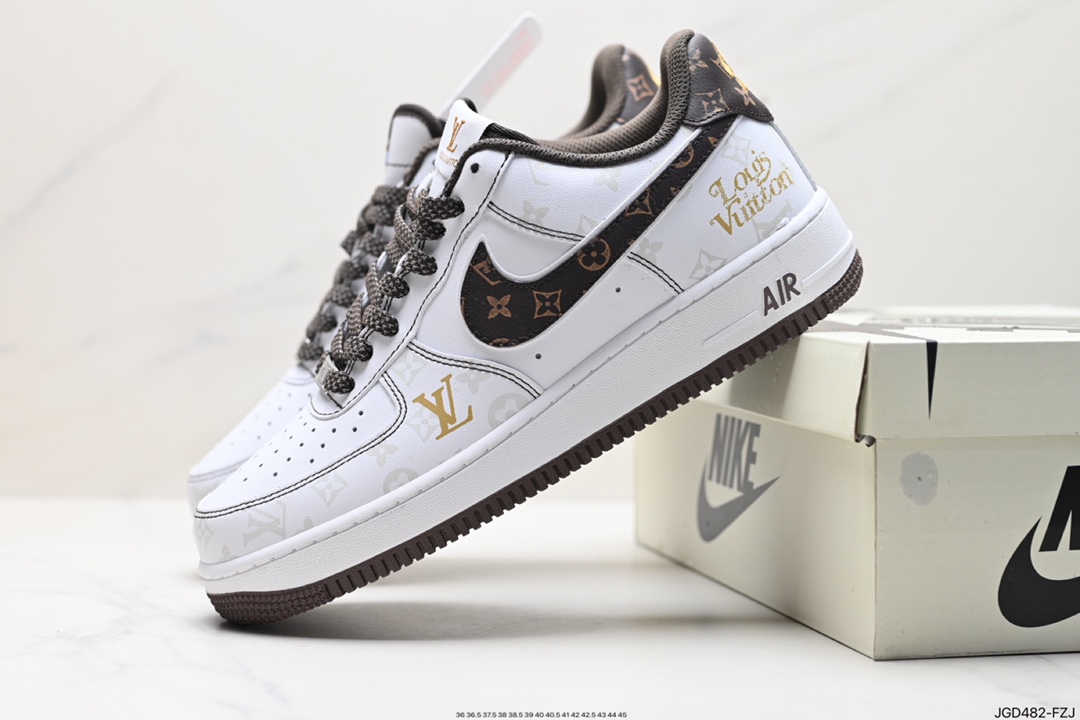 180 NIke Air Force 1 '07 Low “LV联名-雅典灰”空军一号  BS8805-601