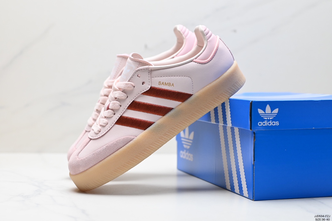 130 阿迪达斯三叶草Adidas Originals Samba Vegan OG”SPD“桑巴舞 ID0436