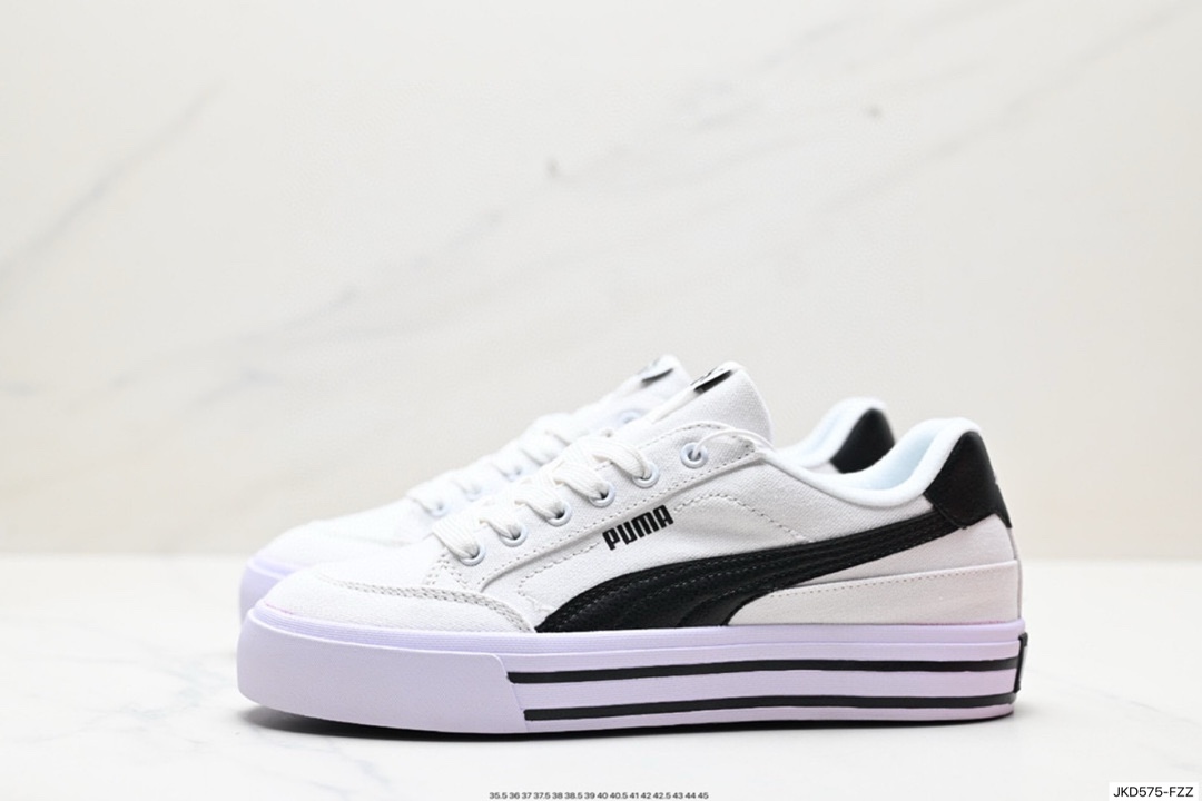 160 Puma年度王炸单品 PUMA彪马COURT CLASSIC VULC FS复古休闲 板鞋 396353-04