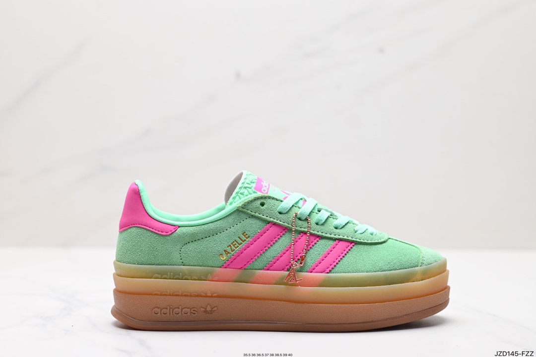 140 阿迪达斯Adidas Gazelle Bold w 低帮复古百搭休闲运动板鞋 lD6997