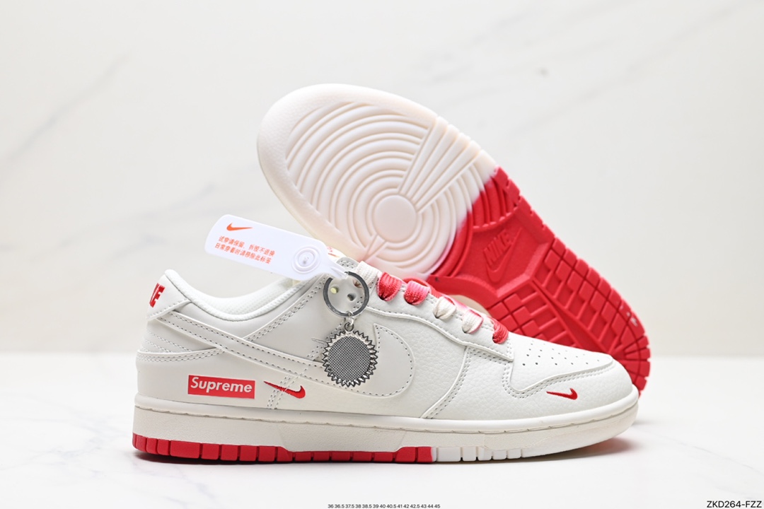 270 Nike SB Dunk Low Supreme联名  BB8675-107