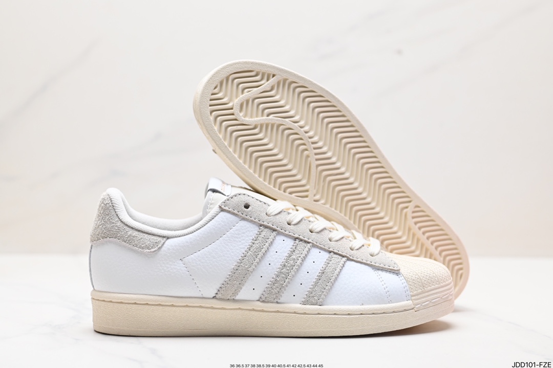 120 阿迪达斯Adidas三叶草 Originals Superstar Pride RM贝壳头板鞋 GY3429