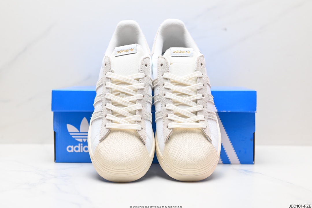 120 阿迪达斯Adidas三叶草 Originals Superstar Pride RM贝壳头板鞋 GY3429