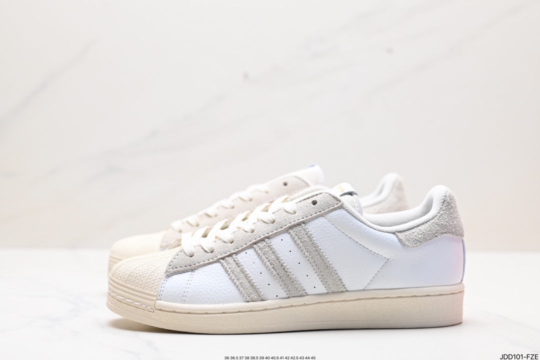 120 阿迪达斯Adidas三叶草 Originals Superstar Pride RM贝壳头板鞋 GY3429