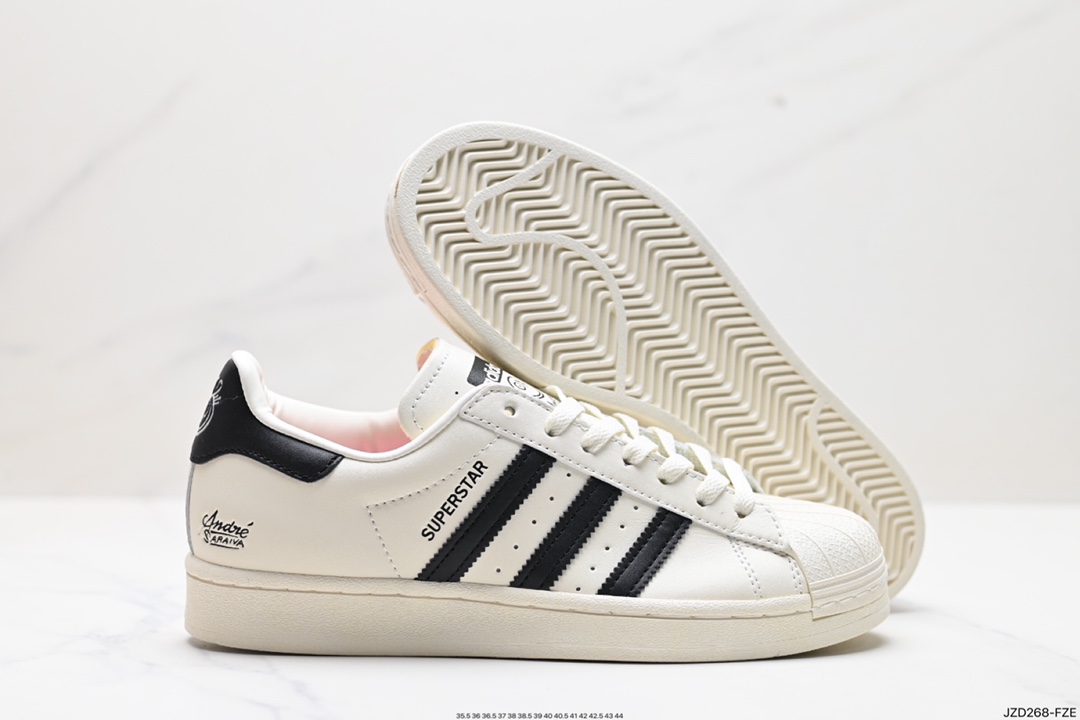 140 阿迪达斯Adidas三叶草 Originals Superstar Pride RM贝壳头板鞋 B27136