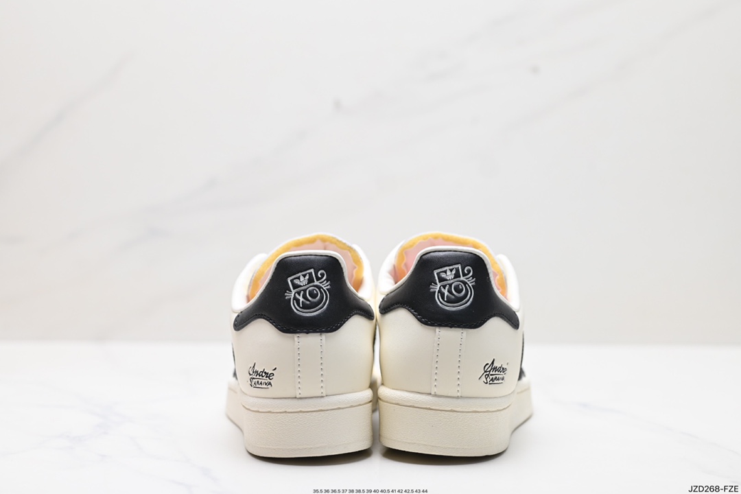 140 阿迪达斯Adidas三叶草 Originals Superstar Pride RM贝壳头板鞋 B27136