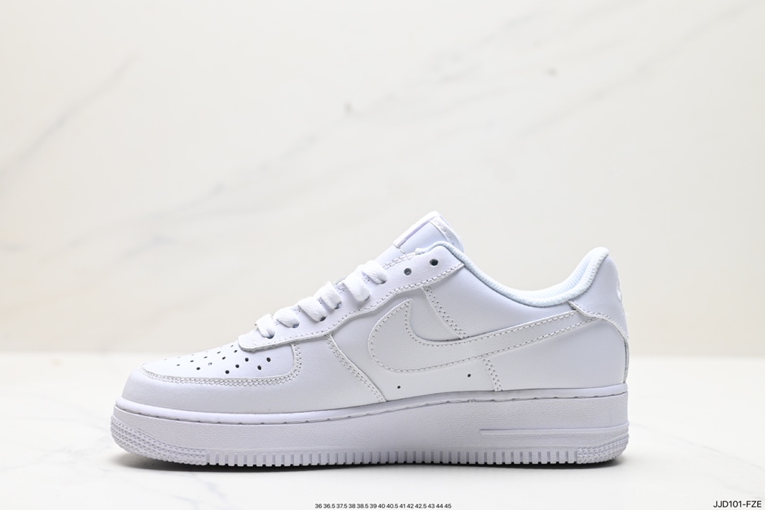 130 耐克Nike Air Force 1 Low 空军一号低帮百搭休闲运动板鞋 315122-111