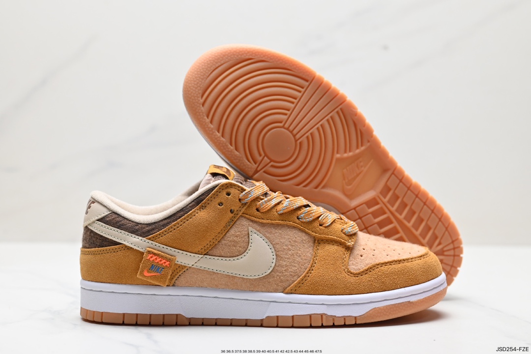 200 NK SB Dunk Low Dunk “棕色 ” 运动休闲低帮板鞋 DZ5350-288