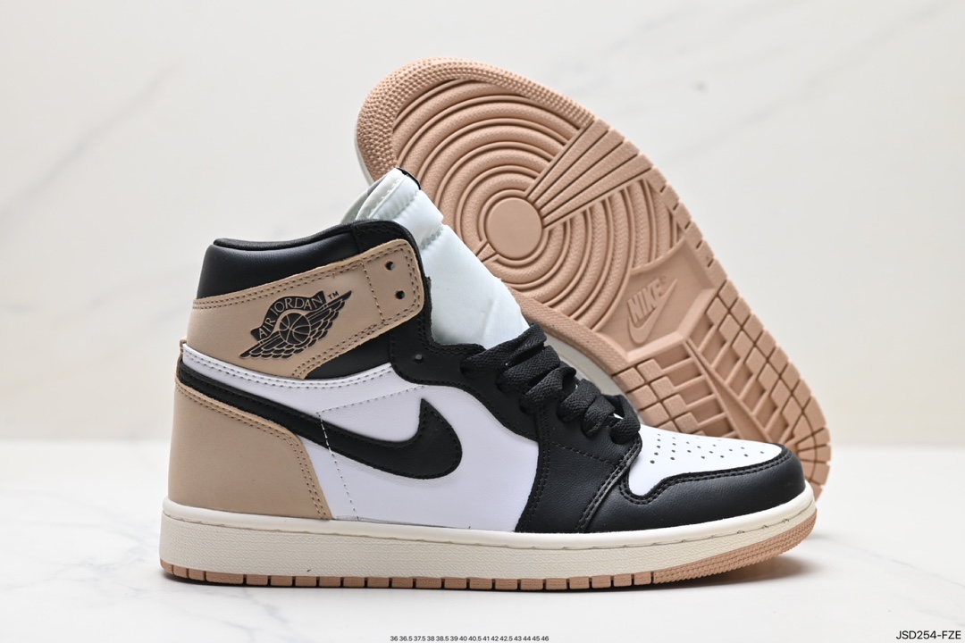 200 耐克Nike Air Jordan 1 Retro High OG”Black/White“AJ1代篮球鞋 FD2596-021