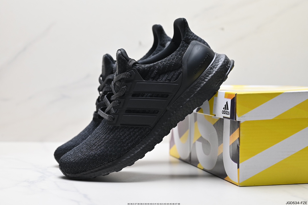 180  Adidas Ultra Boost Triple Black UB4.0原装真标 BA8920