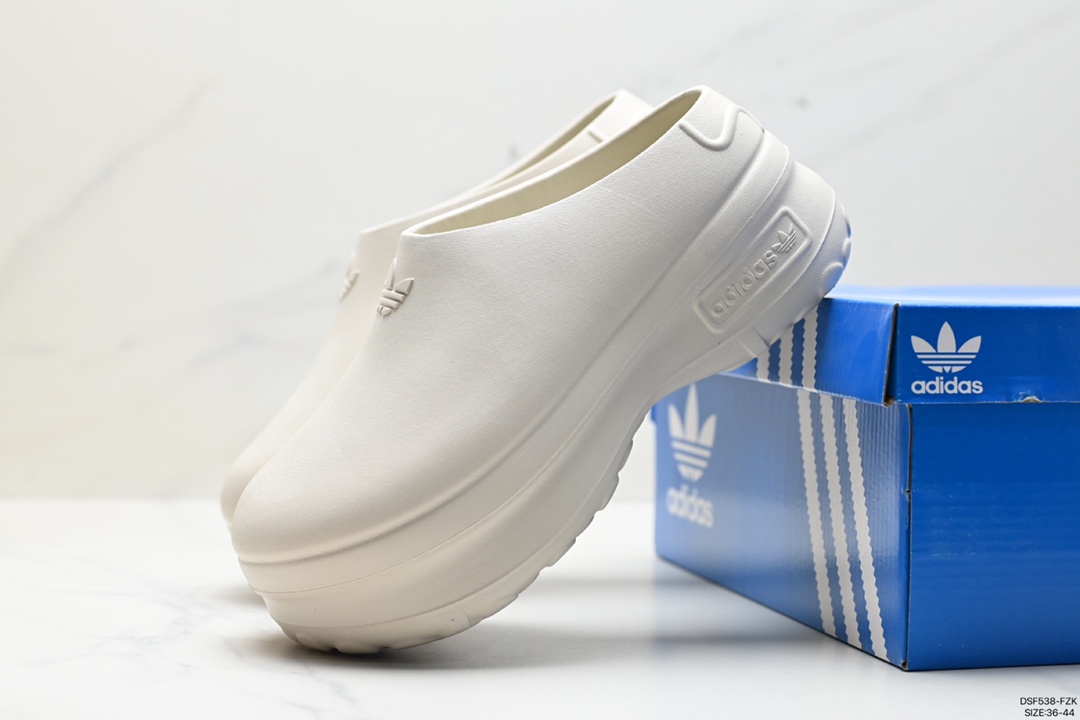 105 厨师拖鞋 adidas Originals AdiFOM Stan Smith Mule 运动凉鞋穆勒厨师鞋 IE7050