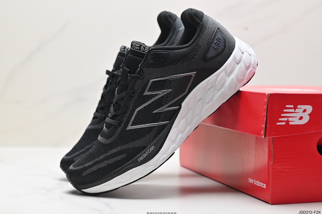 180 NEW BALANCE/新百伦680 V8系列NB男女跑步鞋缓震舒适专业轻量运动 M680LG8