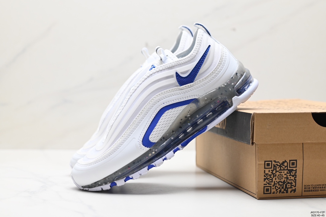 160 耐克 Nike Air Max 97 小勾子弹复古全掌气垫休闲运动鞋