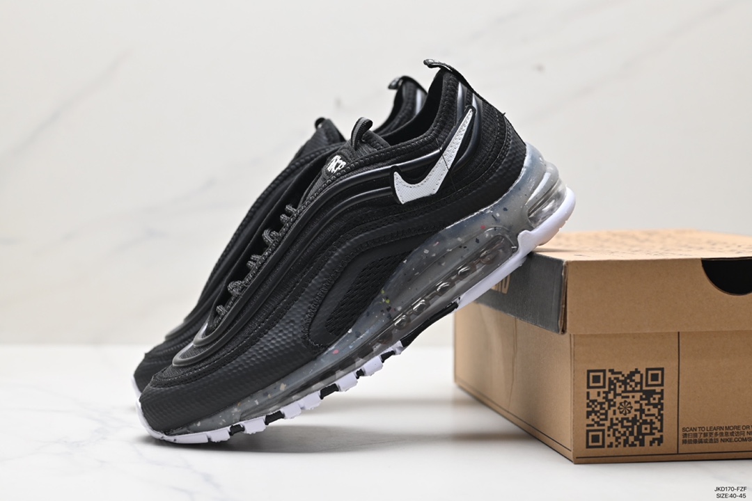 160 耐克 Nike Air Max 97 小勾子弹复古全掌气垫休闲运动鞋