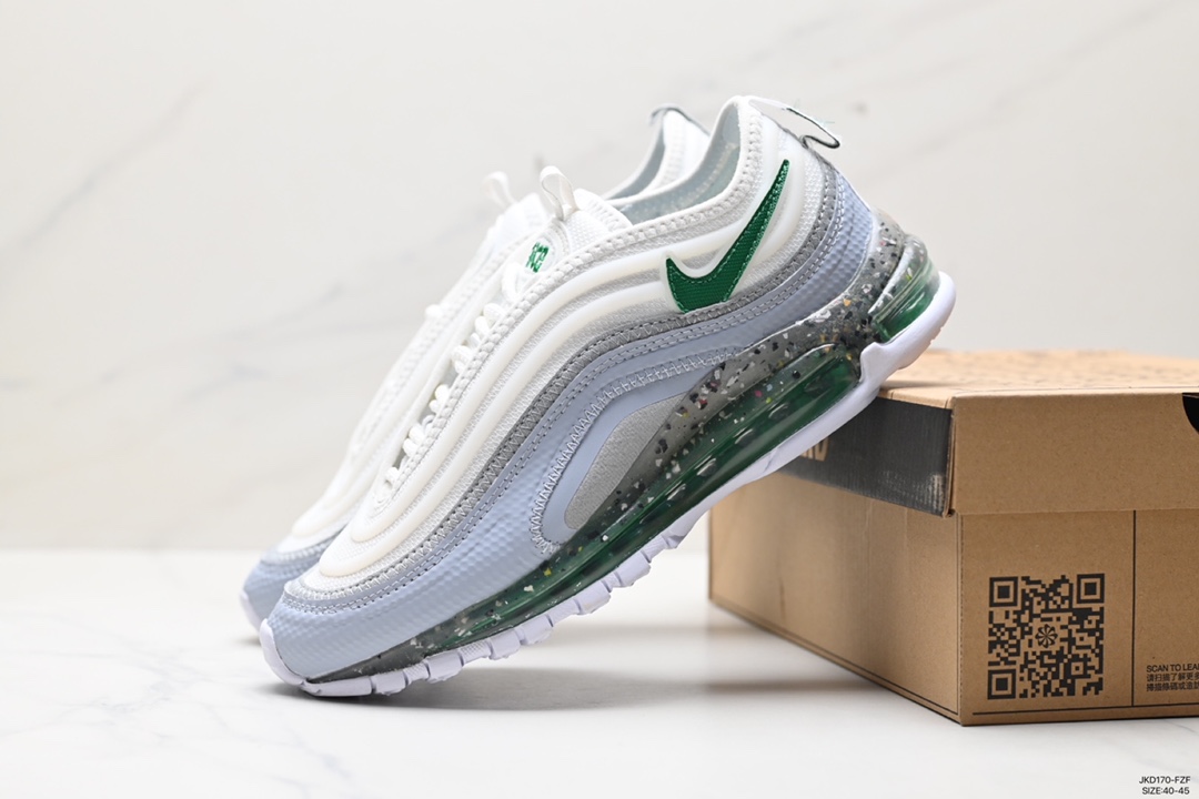 160 耐克 Nike Air Max 97 小勾子弹复古全掌气垫休闲运动鞋