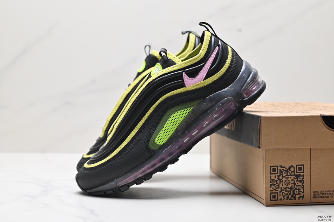 160 耐克 Nike Air Max 97 小勾子弹复古全掌气垫休闲运动鞋