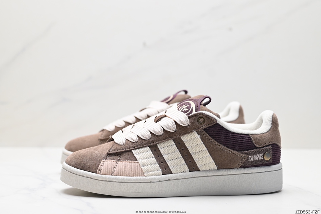 140 Adidas Originals Campus 00s 学院系列 面包风经典复古低帮百搭休闲运动板鞋 IF4339